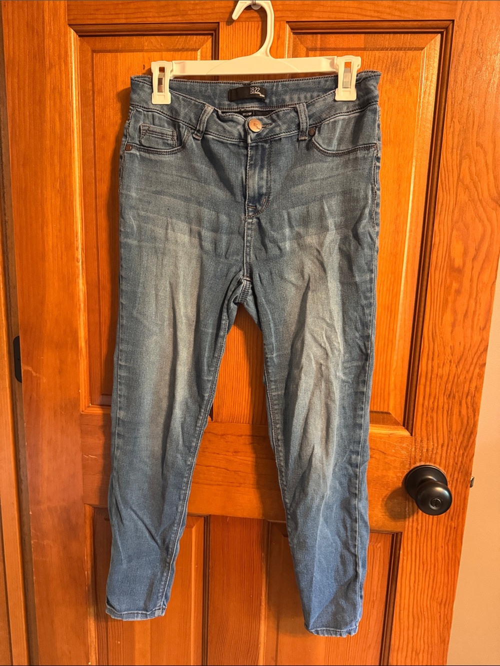 1822 Denim Light Blue Skinny Jeans